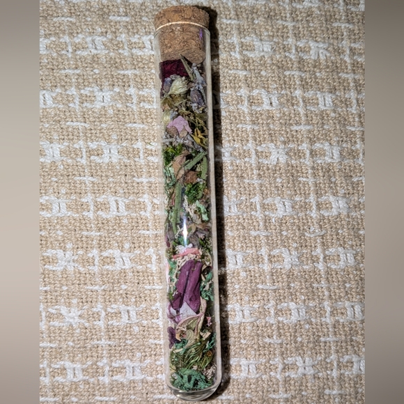Handmade Other - Handmade Botanical Glass Vial Terrarium